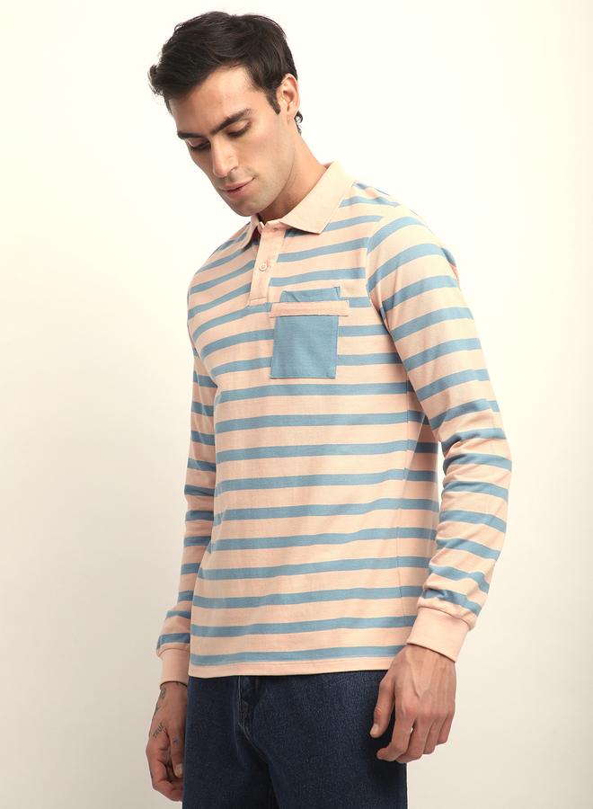 Dillinger Men Striped Regular Fit Polo - Image 2